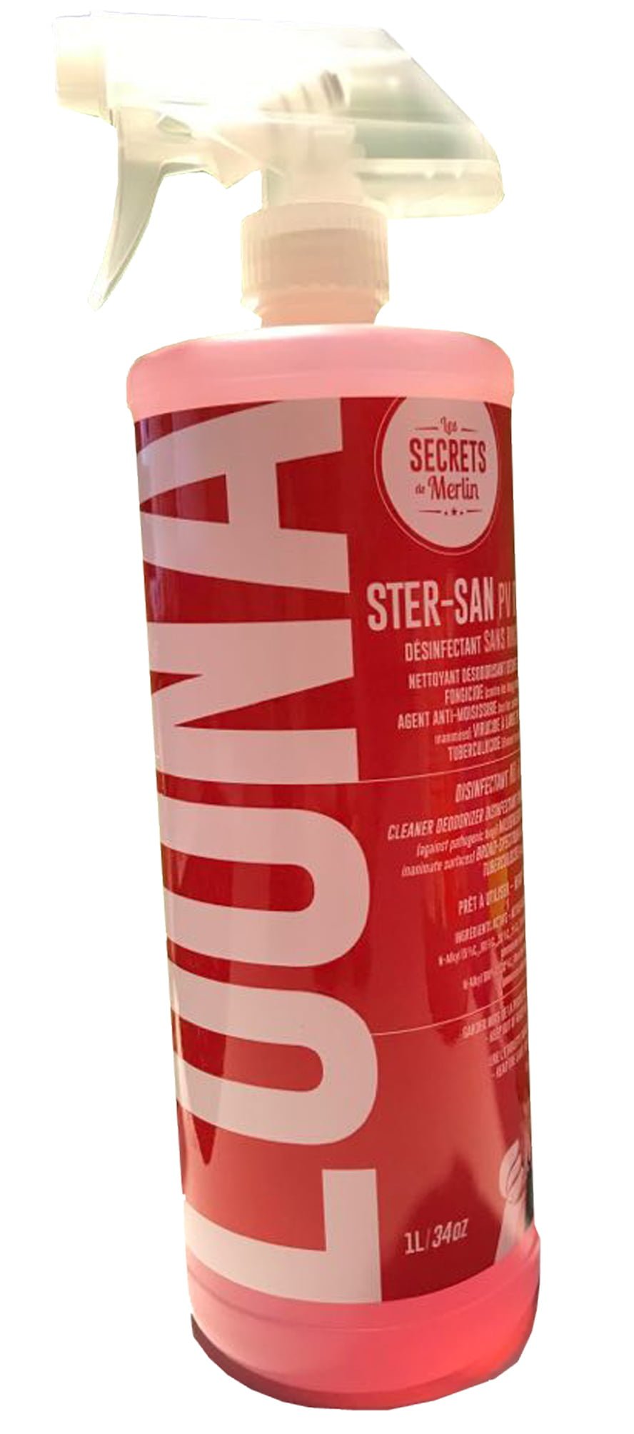 Vaporisateur désinfectant, fongicide, virucide sans rinçage Loona Ster-San PV RTU 1 Litre