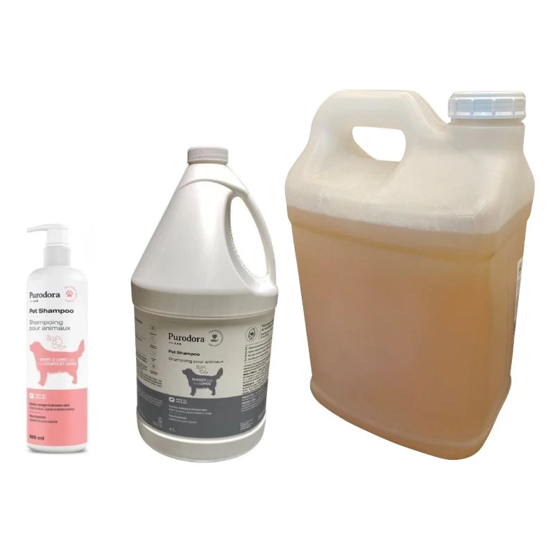 Purodora, shampoing tout usage, poils long et court